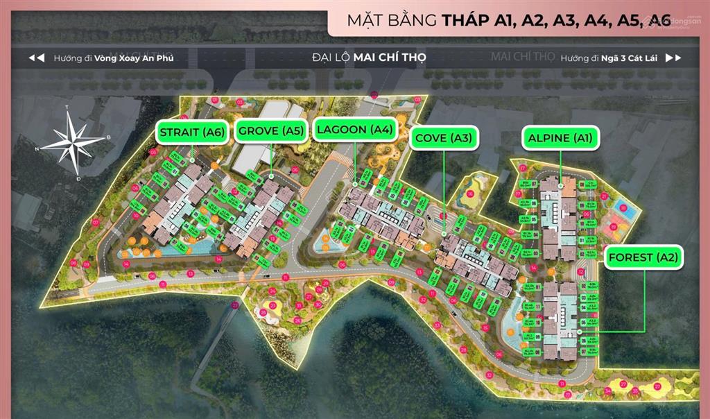 Bán ch 1pn, tầng cao hướng đẹp vip nhất tòa a4 dự án eaton park, quận 2, tp. hcm