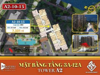 Bán căn hộ hàng hiệu the global city  tòa ct5 ban công view nhạc nước.