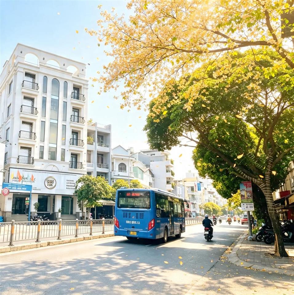 Tòa nhà 6 tầng  11x20m  thang máy  đường nguyễn thái sơn  phường hạnh thông