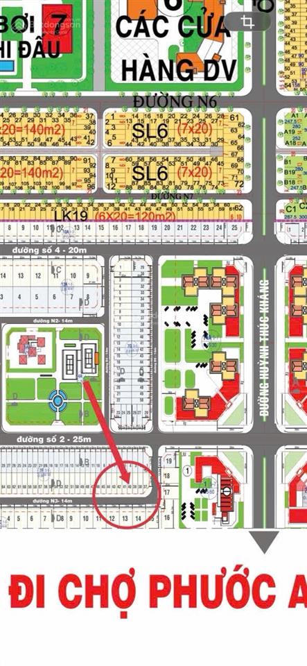 Bán lô đất nền thành hưng 120m sổ hồng riêng tại nhơn trạch