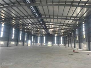 Cho thuê kho xưởng cụm cn tân quang, văn lâm, hưng yên dt 2000m2 báo cháy tự động