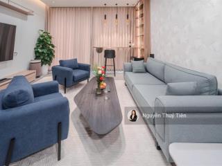 Cho thuê căn hộ zeit river thủ thiêm 3pn | 135m2 | full nội thất smart | mới 100%