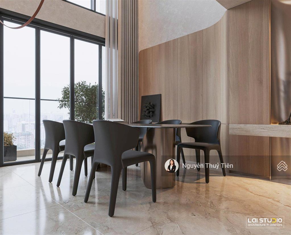 Siêu phẩm cho thuê loft pent the crest 3pn | 160m2 | nội thất thiết kế