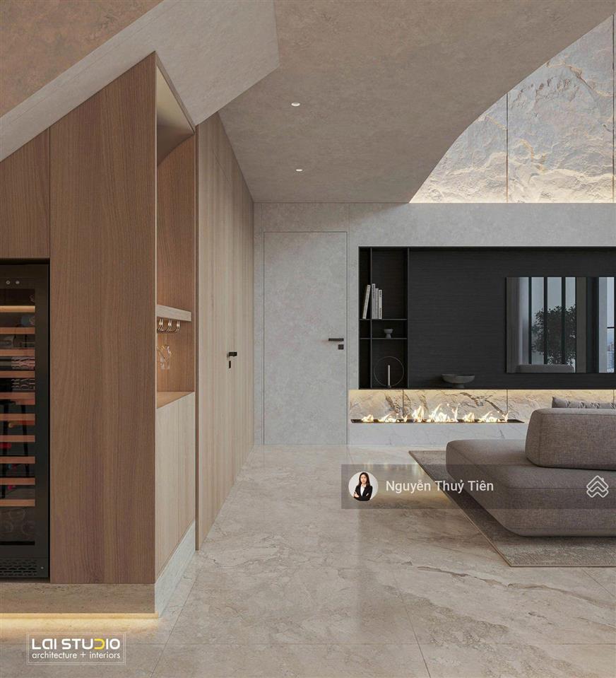 Siêu phẩm cho thuê loft pent the crest 3pn | 160m2 | nội thất thiết kế