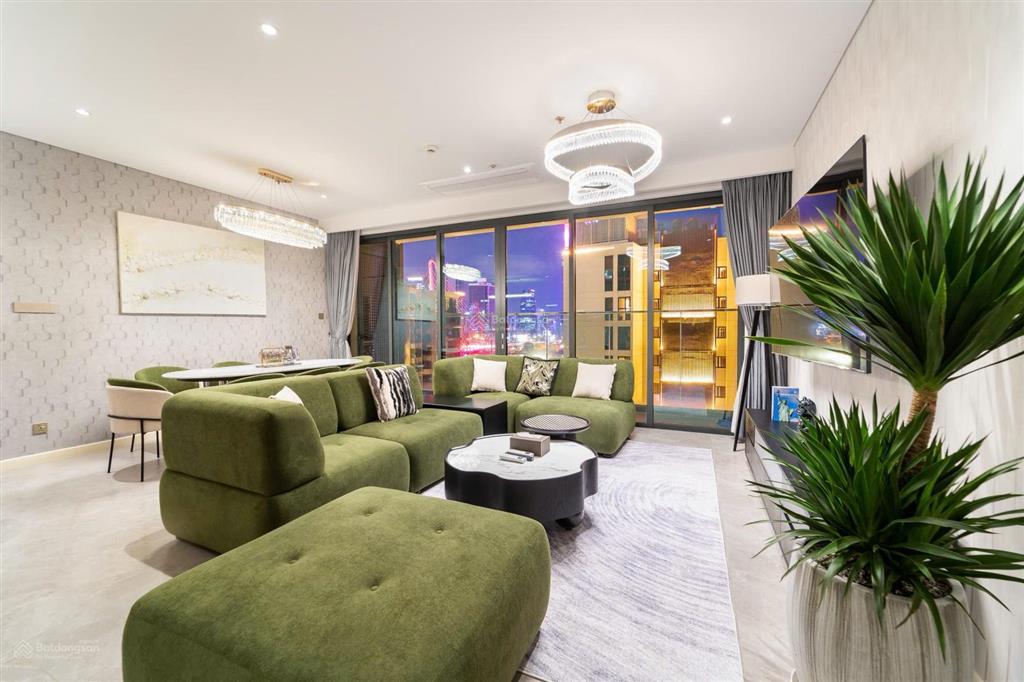 Cho thuê the crest 3pn 152m² vừa hoàn thiện nội thất  view trực diện sông