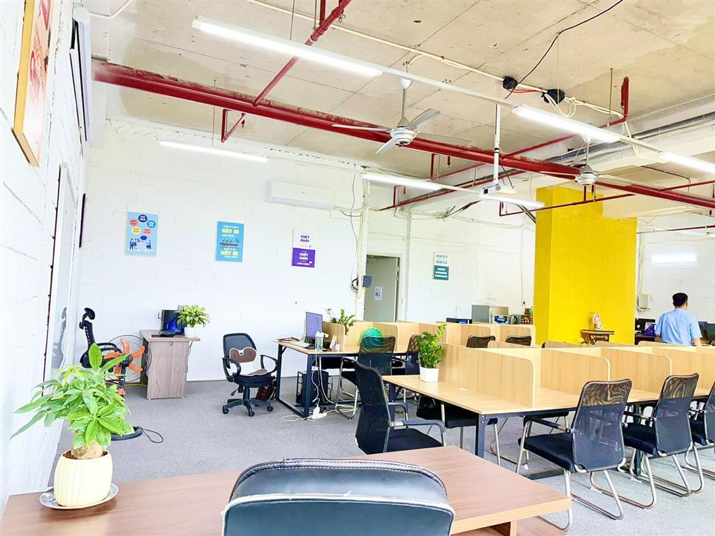 Cho thuê văn phòng  pandora triều khúc,full nội thất chỉ mang đồ về làm việc luôn, dt 150m2,
