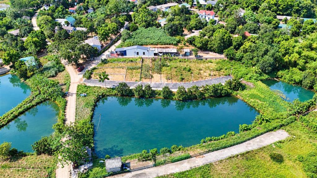 Bán đất 100m² full thổ cư tại cẩm lĩnh, ba vì view hồ sinh thái, gần hồ suối hai, sổ đỏ chính chủ