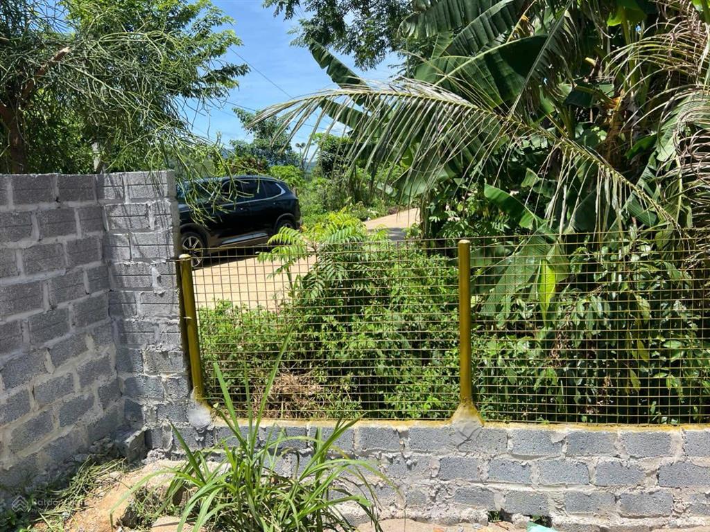 Lô đất 18m mặt đường trục chính gần cổng làng sầm uất, sẵn vườn cây, giếng khoan, điện, tường bao