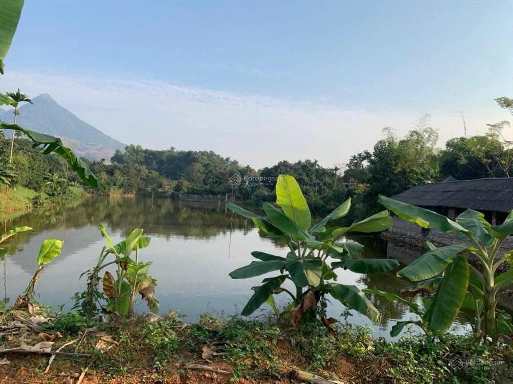 Lô góc 2 mặt tiền view hồ thoáng đẹp, cách chợ 400m, cách trường c2c3 minh quang,đường tl tầm 1km