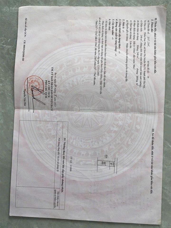 Đất sơn đà vuông vắn cực đẹp gần ub xã mới, nhà văn hóa thôntrường mầm non, cách tl92 chỉ hơn 100m