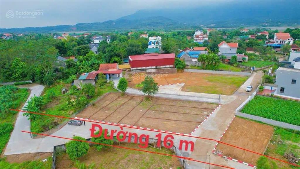 Đất sát quy hoạch đường nhựa 16m, cách trường c3 chỉ 1,2km, nhà máy may 800m, cầu đồng quang 2,5km