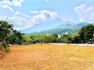 Đất nghỉ dưỡng lưng tựa vào kdl đồi gió, view ao, cánh đồng, núi tản viên, đường thông ô tô tránh