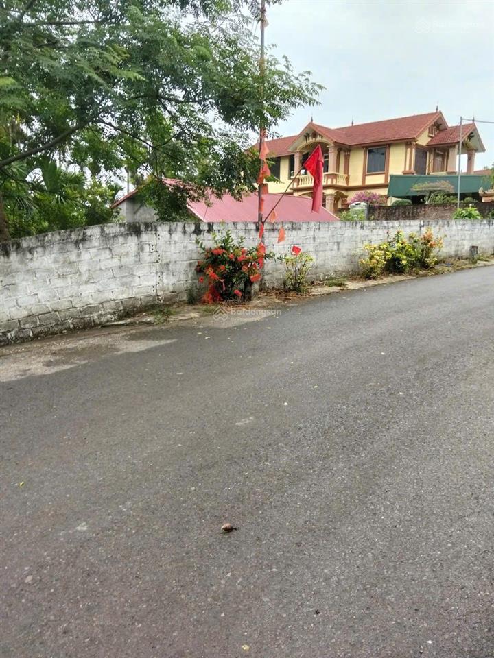 Lô đất 12m mặt đường nhựa trục chính đi đền hạ, view núi ba vì thoáng, cách sông đà 1km, k9 tầm 4km