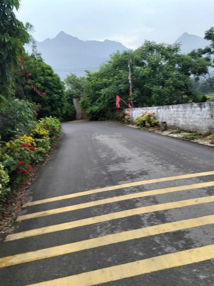 Lô đất 12m mặt đường nhựa trục chính đi đền hạ, view núi ba vì thoáng, cách sông đà 1km, k9 tầm 4km