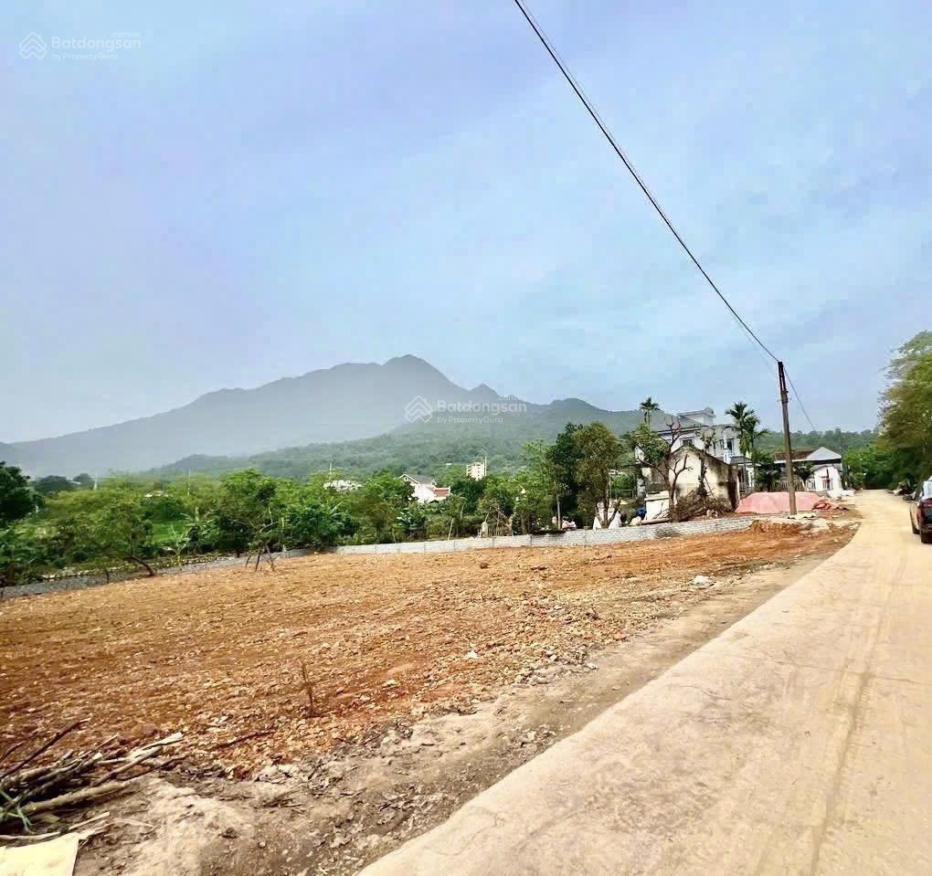 Đất nghỉ dưỡng kdl đồi gióyên bài, mt 25m đường thông, mặt hướng cánh đồng, view ao và núi ba vì