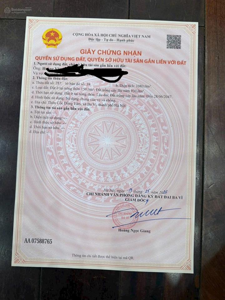 Lô góc 2 mặt tiền cực thoángview sông đà thoáng mát, khu đông dân cư, cách đường huyện lộ chỉ 200m