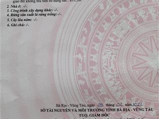 Đất mặt tiền trục chính tp bà rịa