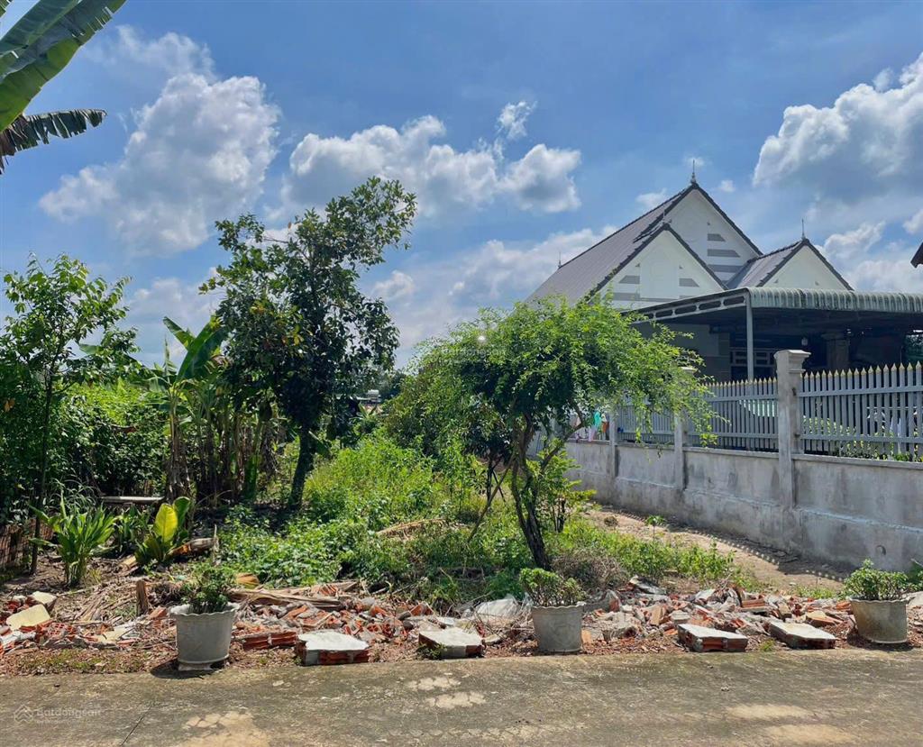 Bán đất ngay khu dân cư đông, diện tích 528m2 thổ cư 101m2, gần chợ, gần trường học, sổ sẵn