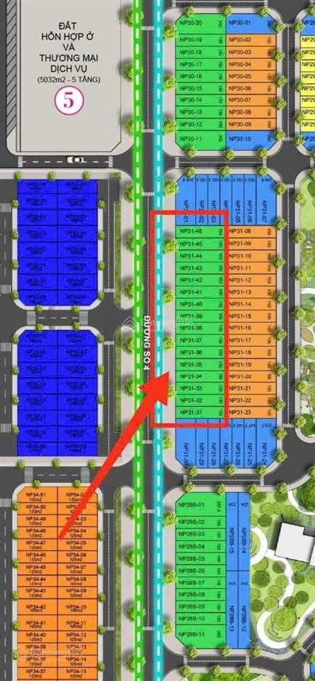 Căn liền kề kinh doanh mặt đường 28m, khu đô thị vsip nghệ an 1