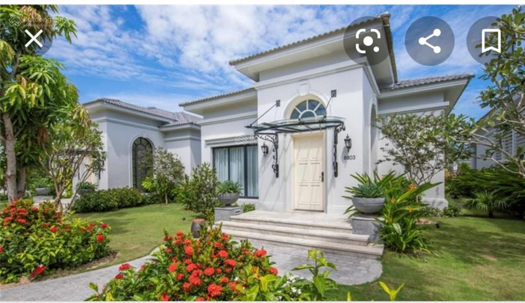 Biệt thự vinpearl phú quốc 360m², view mặt hồ, giá chỉ 7,4 tỷ