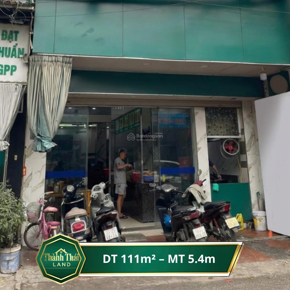 Cổ nhuế kinh doanh sầm uất ô tô tránh dt 111m² 3 tầng mặt tiền 5.4m giá 31 tỷ