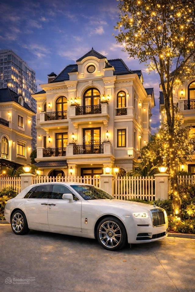 Bán gấp biệt thự song lập khu c hoàn thiện thang máy cực đẹp giá 45 tỷ