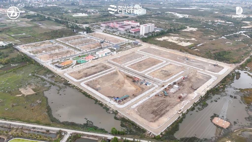Liền kề view công viên 7,1ha hiếm tại quảng yên mặt đường 20m. giá chỉ 3x triệu/m²