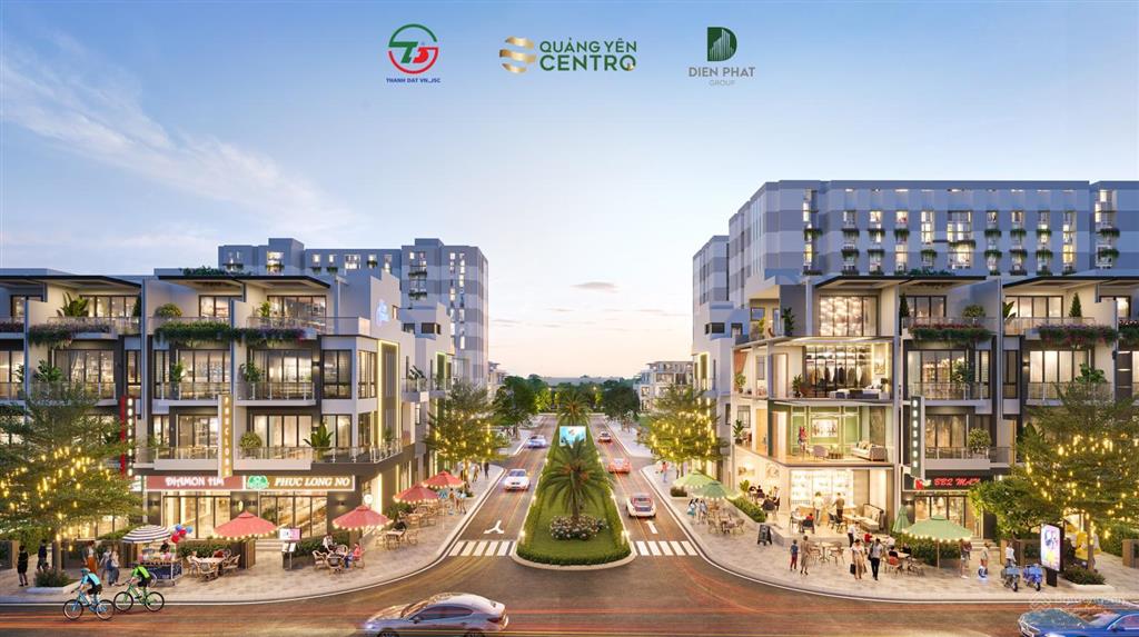 Cơ hội sở hữu căn liền kề vị trí cực đẹp tại quảng yên centro trung tâm phát triển công nghiệp mới