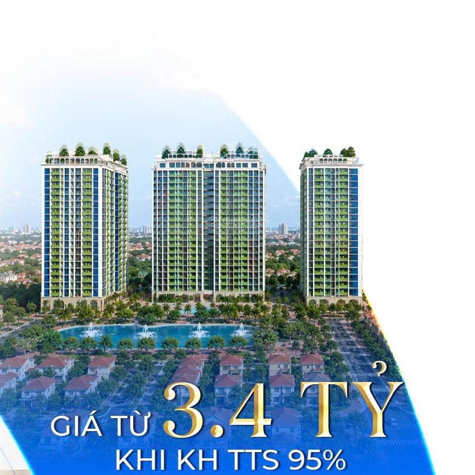 Ruby park phúc lợi căn hộ 80m2 giá 4,6 tỷ | có thể thiết kế thành 3 phòng ngủ