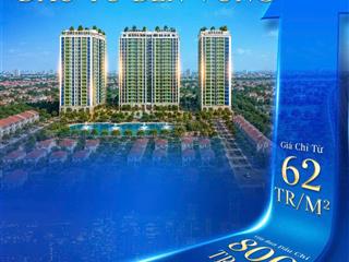 Ruby park phúc lợi căn hộ 80m2 giá 4,6 tỷ | có thể thiết kế thành 3 phòng ngủ