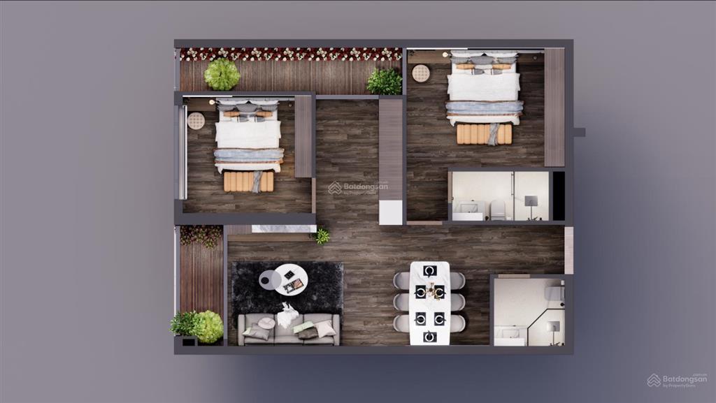 Ruby park phúc lợi căn 2pn 71,7m giá chỉ 4,1 tỷ