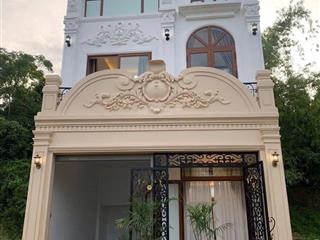 Nhà 2 tầng thiết kế tân cổ điển cực đẹp gần cầu nguyễn hoàng huế