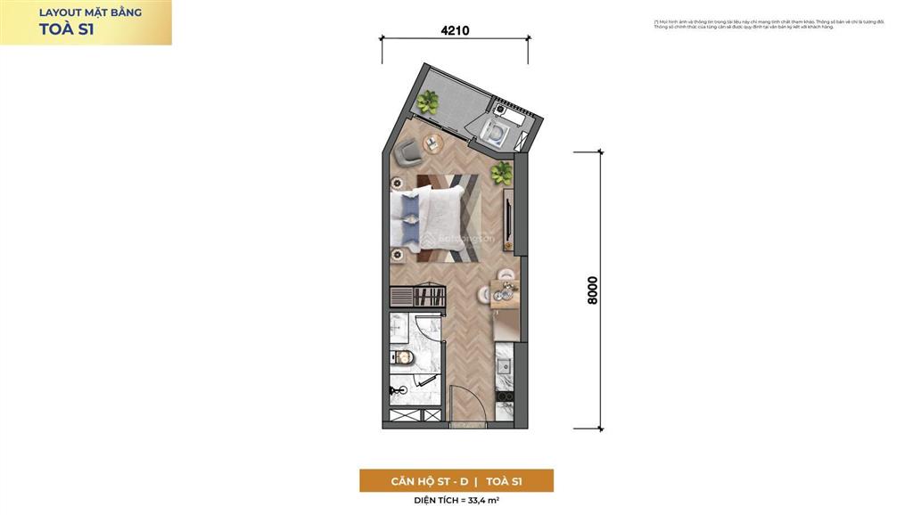 Bán căn studio giá mềm nhất dự án sun symphony residence đà nẵng đã nhận nhà .   0818 821 ***