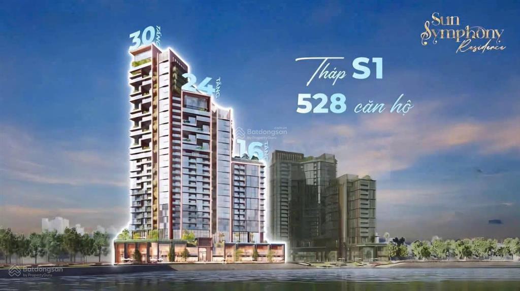 Bán căn studio giá mềm nhất dự án sun symphony residence đà nẵng đã nhận nhà .   0818 821 ***