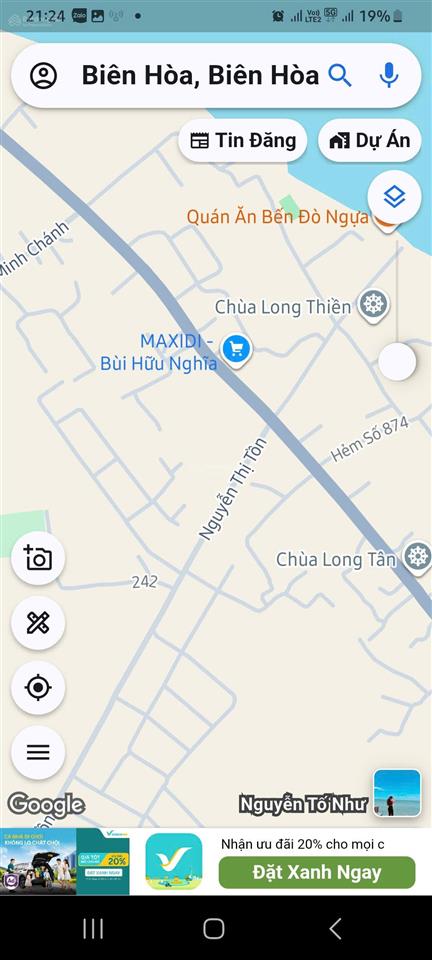 Cần bán lô đất gần đường nguyễn thị tồn