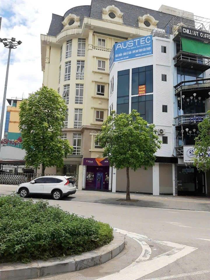 Cho thuê nhà mặt phố cầu giấy, căn góc ngã tư nguyễn văn huyên