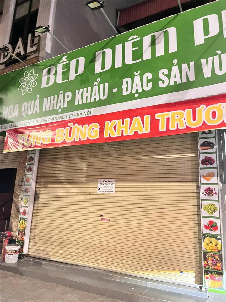 Cơ hội vàng cho thuê cửa hàng 150 lê trọng tấn (55m²)