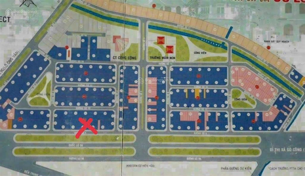 Đất bán khu dân cư long thạnh hưng 100m2 full thổ cư chỉ 700 triệu/lô