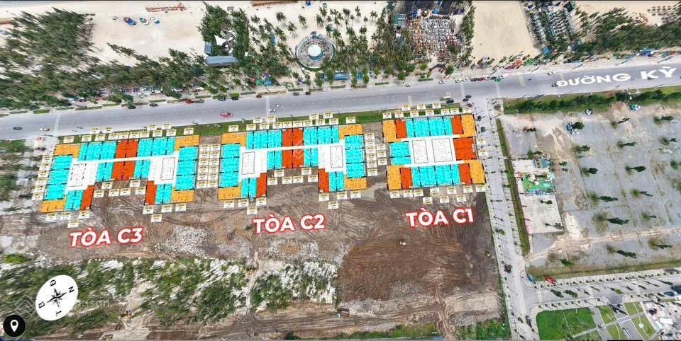 E mạnh độc quyền duy nhất căn 1pn+ trực diện biển hướng đông nam, giá nét 4 tỷ. nội thất đầy đủ