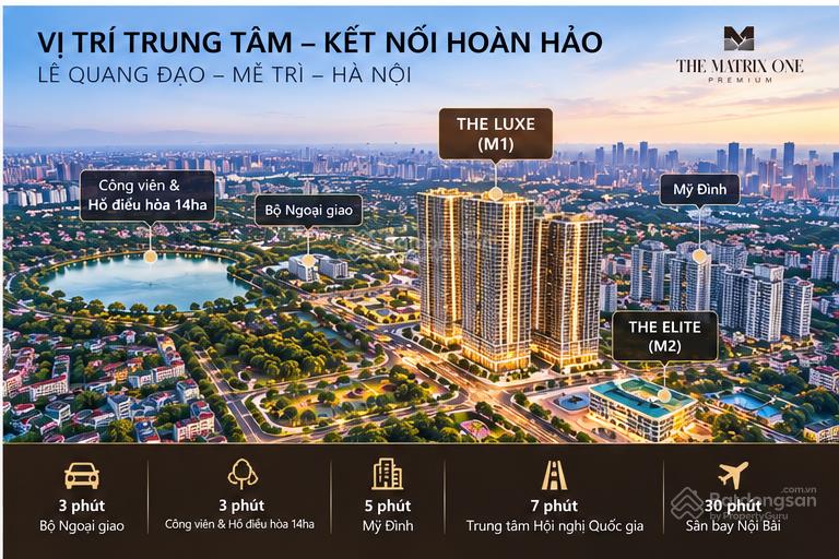 Hiếm  siêu rẻ chính chủ the luxe  3pn 116,1m2  tầng cao  đông nam  view thoáng  13,3 tỷ
