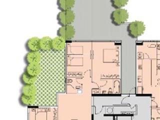 Căn góc sân vườn 3pn lux garden.