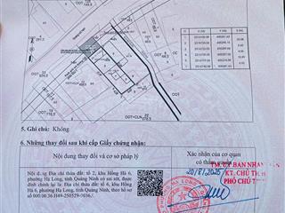 Bán đất nền tại tổ 6 khu hồng hà 6, 11,2 tỷ, 140m2