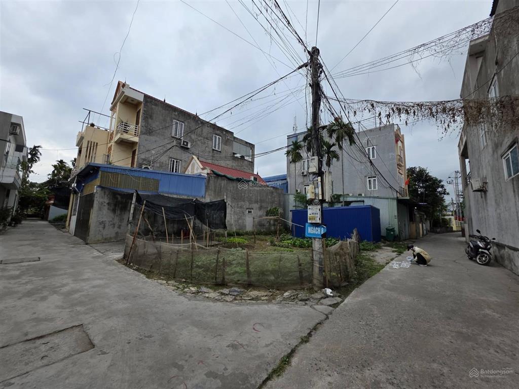 Bán lô đất sau nhà văn hóa mỹ tranh, an dương 1,35 tỷ.