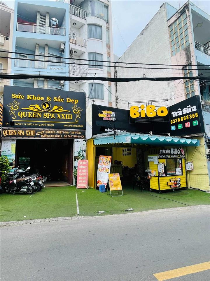 Cho thuê nhà mặt tiền đường đặng văn ngữ, quận phú nhuận gần góc huỳnh văn bánh
