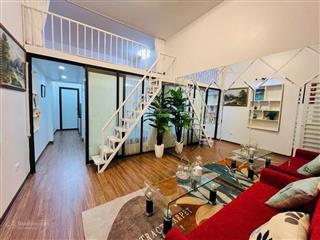 Chính chủ bán căn hộ 45m2, 2pn + gác xep, vs, full đồ đẹp, tt trần cung  hoàng quốc việt.