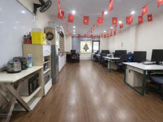 Cho thuê nhà nhà mặt phố dt 60m2 x 5 tầng, vỉa hè rộng, mặt phố hoàng quốc việt, 36tr/th.