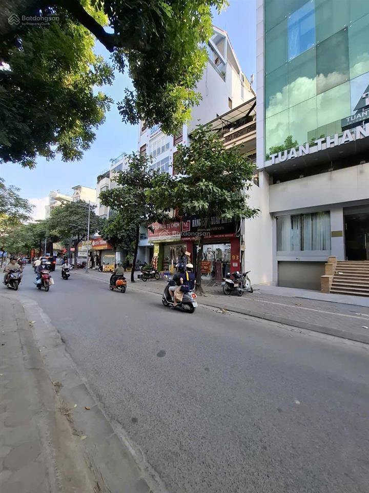 Cho thuê nhà 90m2 x 5 tầng mặt phố trung kính  yên hòa, giá 50tr/th