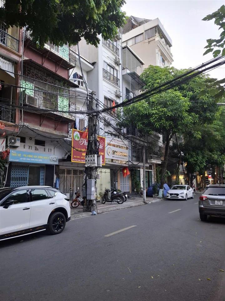 Cho thuê nhà 90m2 x 5 tầng mặt phố trung kính  yên hòa, giá 50tr/th