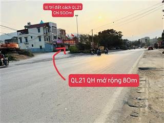 Bán gấp mảnh đất ngay trung tâm hoà lạc giá nhỉnh 1 tỷ, sẵn sổ