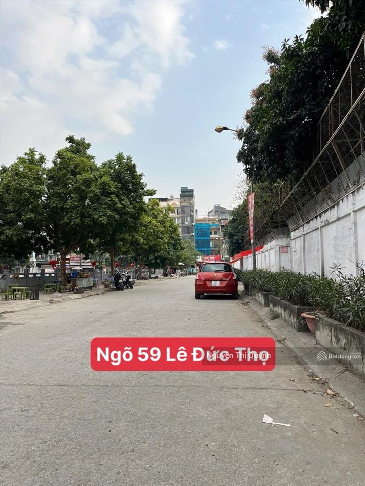 Bán nhà ngõ 59 phố lê đức thọ  từ liêm 50m2 x 4t. mặt tiền 5,2m. đường rộng 3m. nhỉnh 13 tỷ